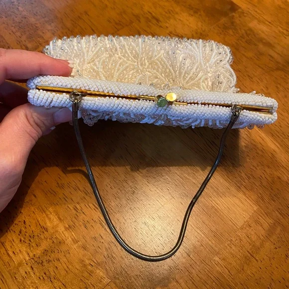Vintage Beaded Purse - Picture 4 of 5